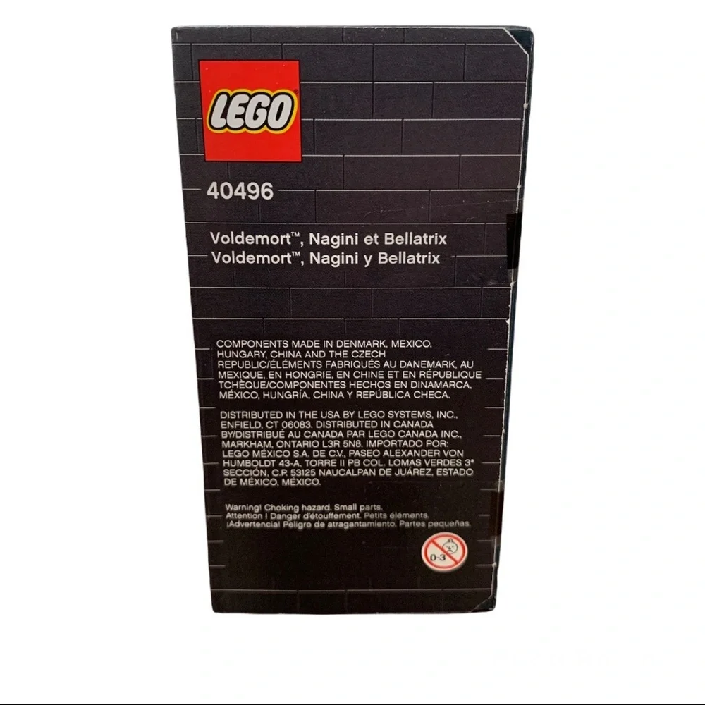 LEGO 40496 BrickHeadz Harry Potter - Voldemort, Nagini & Bellatrix